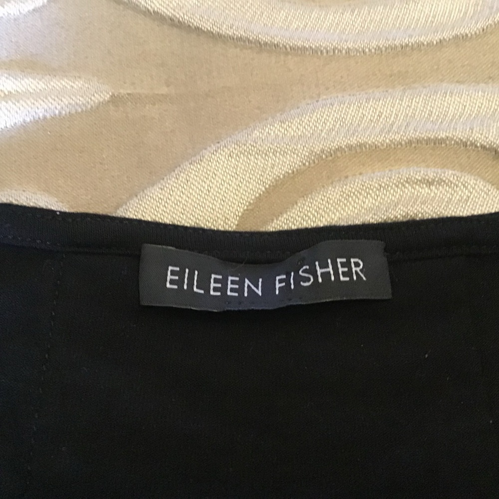 Eileen Fisher Black Maxi Dress - Picture 8 of 12